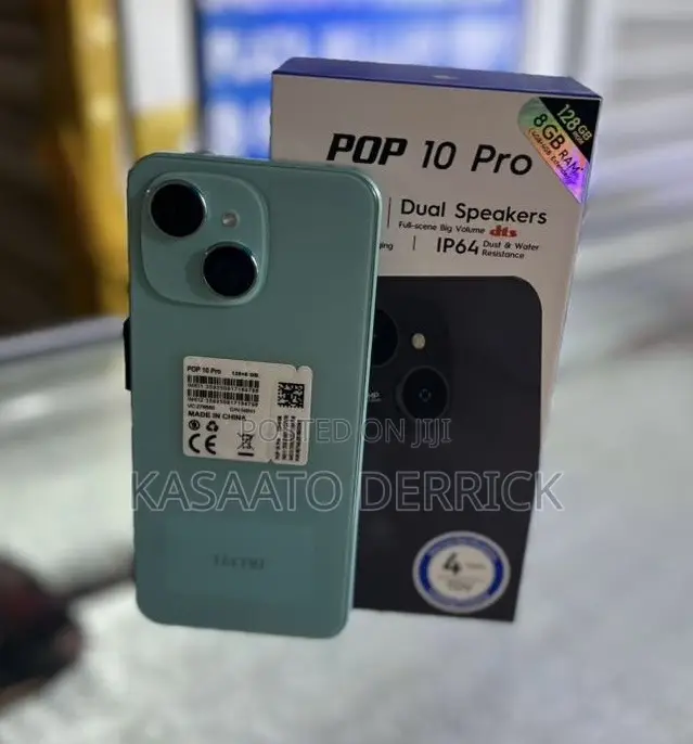New Tecno Pop 10 Pro 128 GB Blue