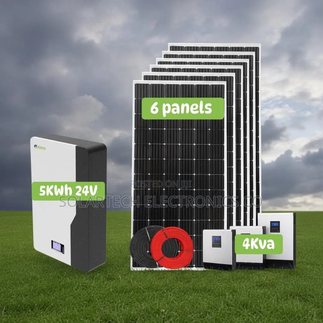 Premium 5kwh 24v 200ah Lifepo4 Solar System | 16-Year Lifespan