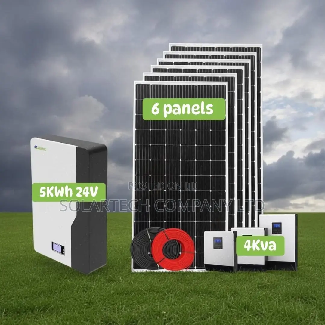 Premium 5kwh 24v 200ah Lifepo4 Solar System | 16-Year Lifespan