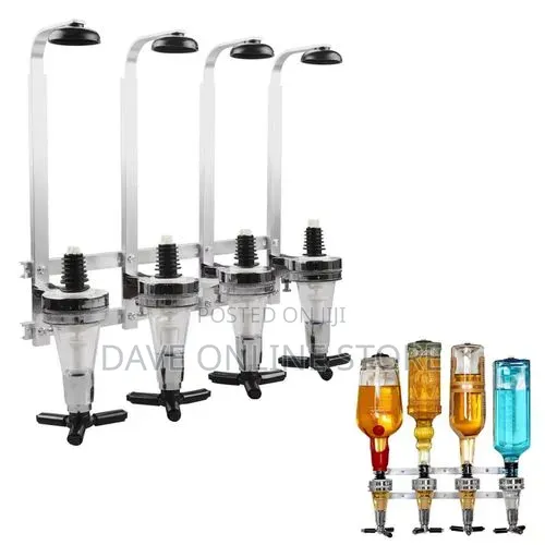 4 Slot Wall Mount Beer Dispenser