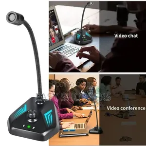 Usb Gooseneck Conference Microphone for Livestreaming and Debate