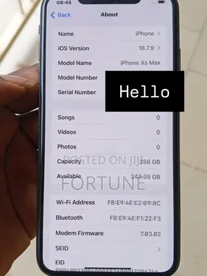 Apple iPhone XS Max 256 GB Black
