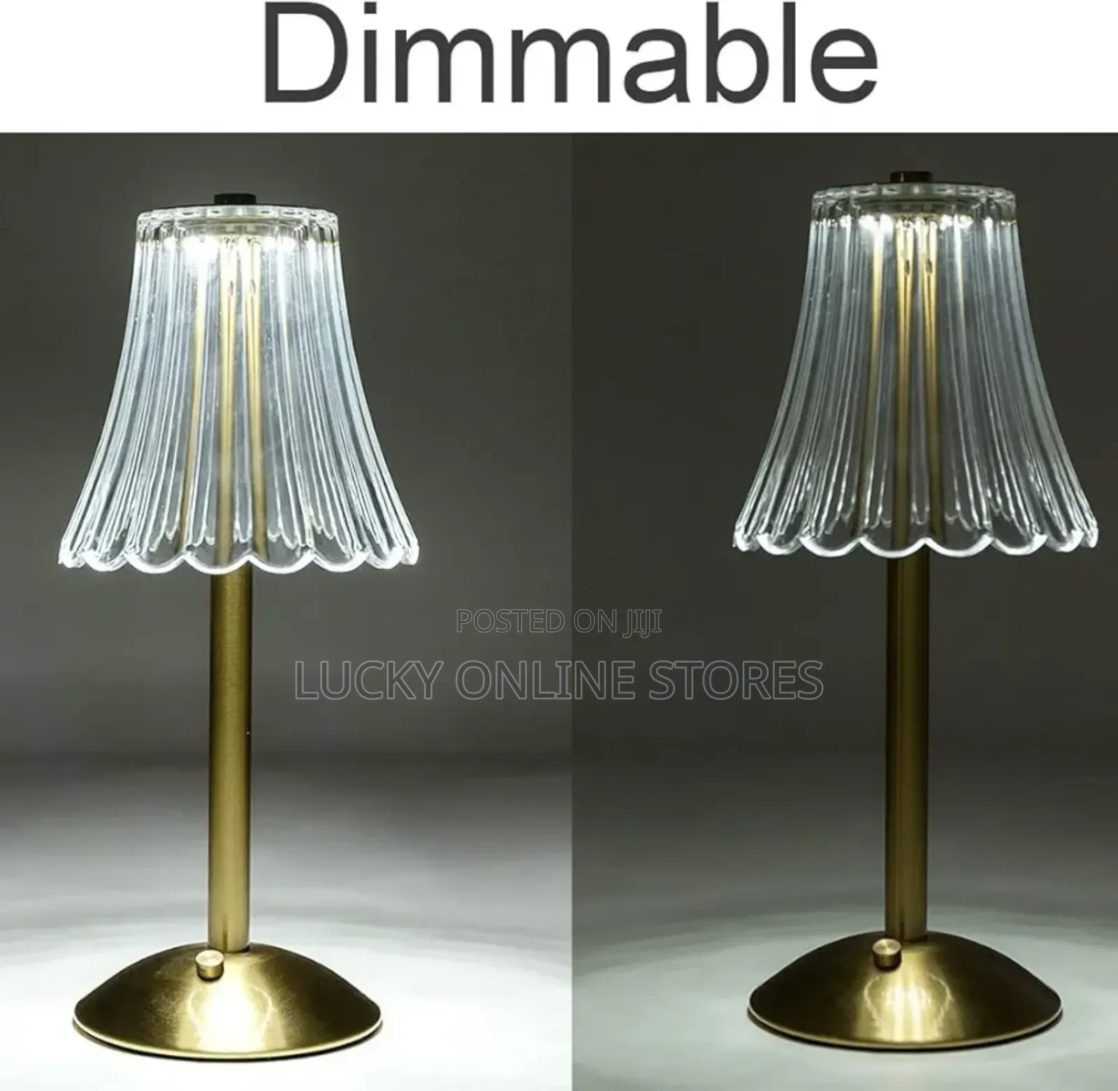 Gold Rechargeable Table Lamps