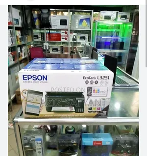 Epson Ecotank L3251 N L3252 Compact, 4-in-1 (Print, Copy, Scan,Wifi)