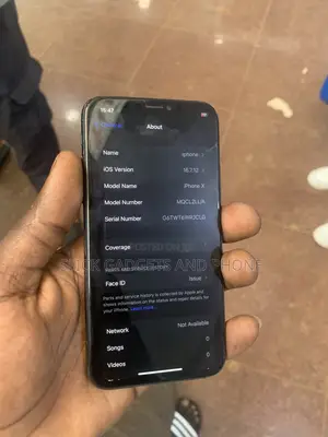 Apple iPhone X 64 GB Black