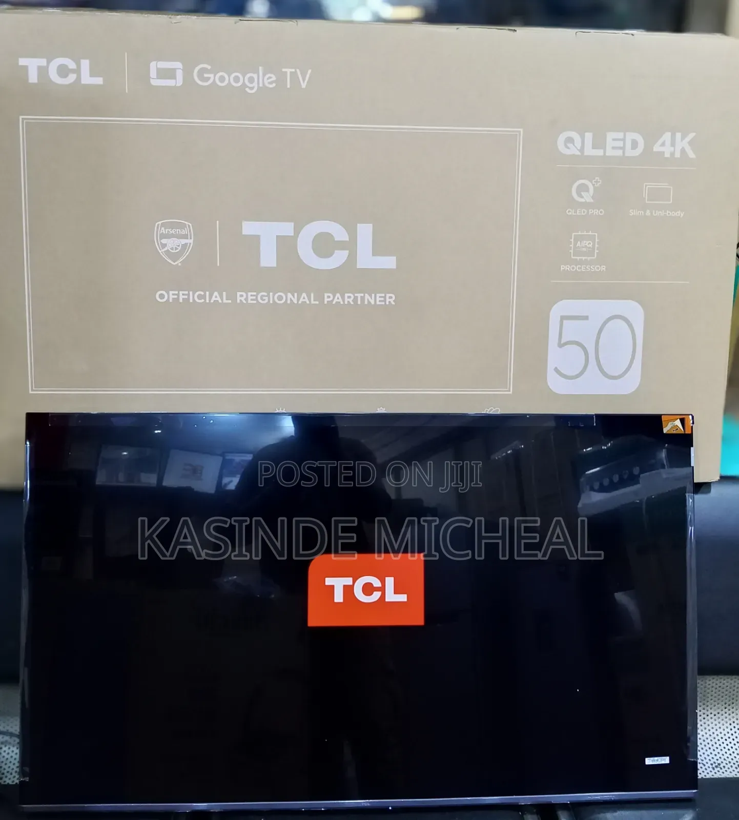 TCL Qled 50inches Tv