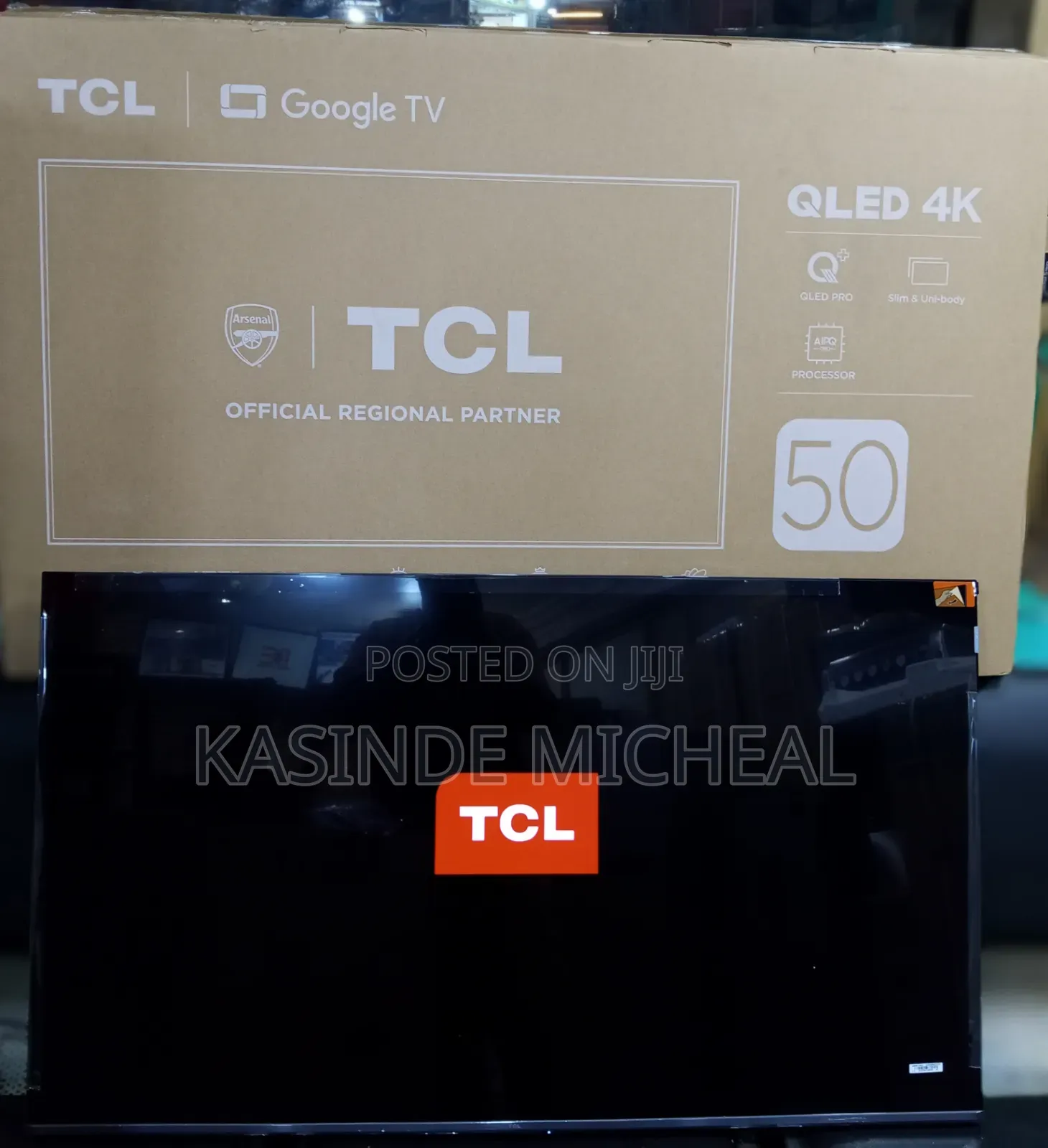 TCL Qled 50inches Tv
