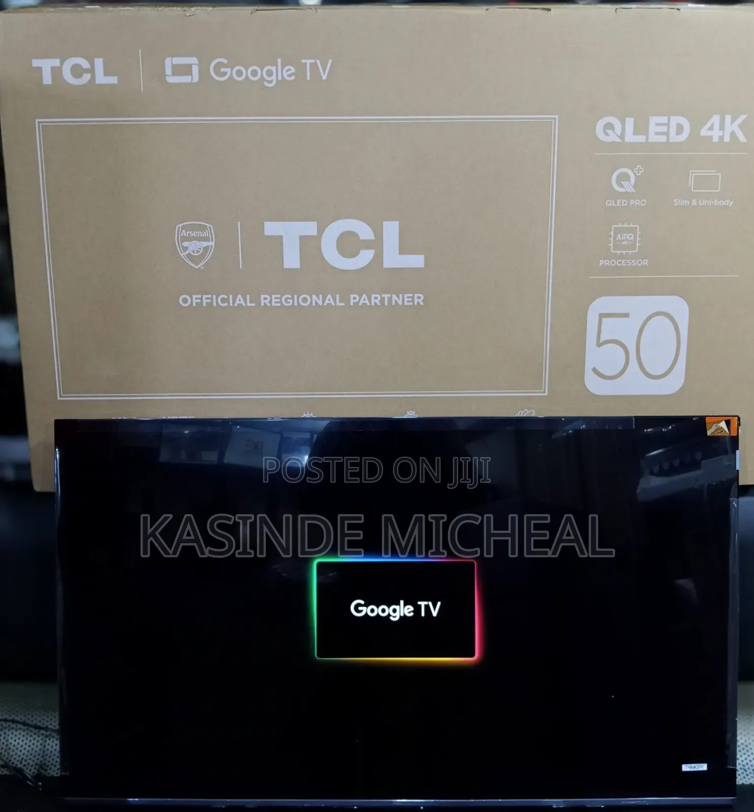 TCL Qled 50inches Tv
