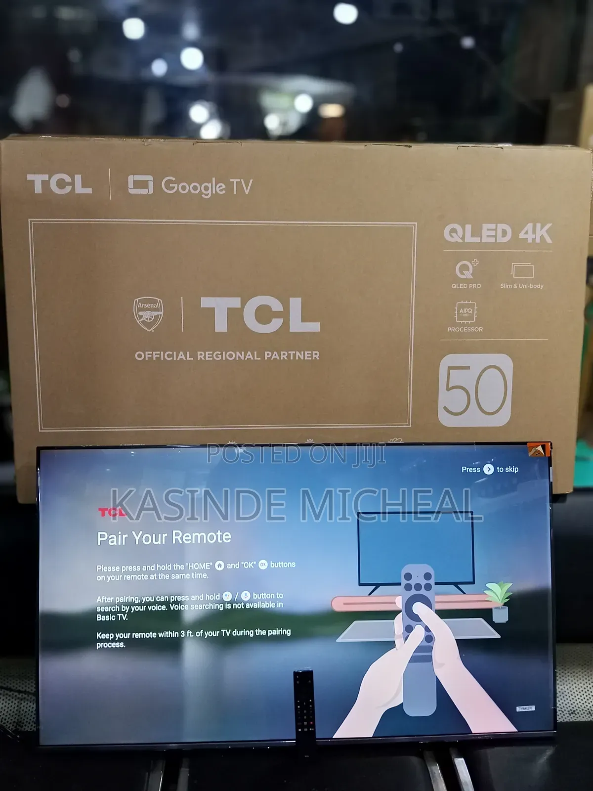 TCL Qled 50inches Tv