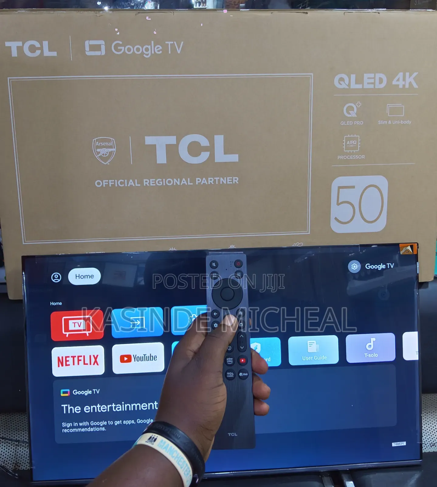 TCL Qled 50inches Tv