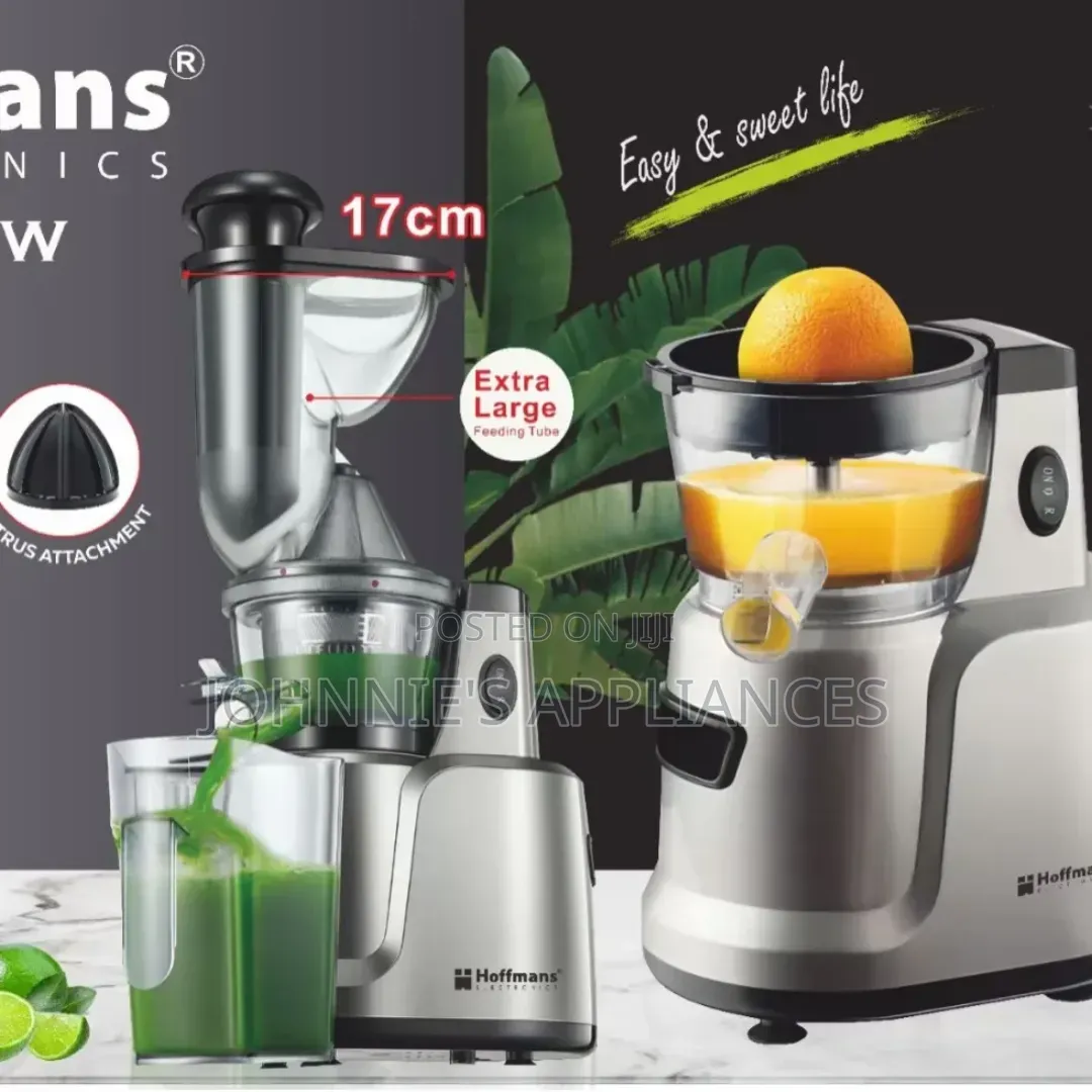 2in1 Hoffman Vertical Slow Juicer Machine