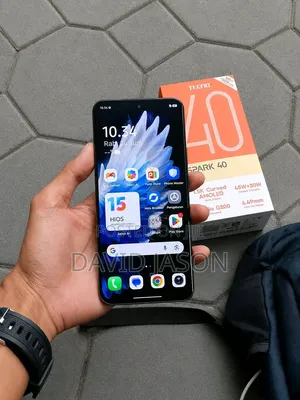 New Tecno Spark 40 Pro+ 256 GB Black