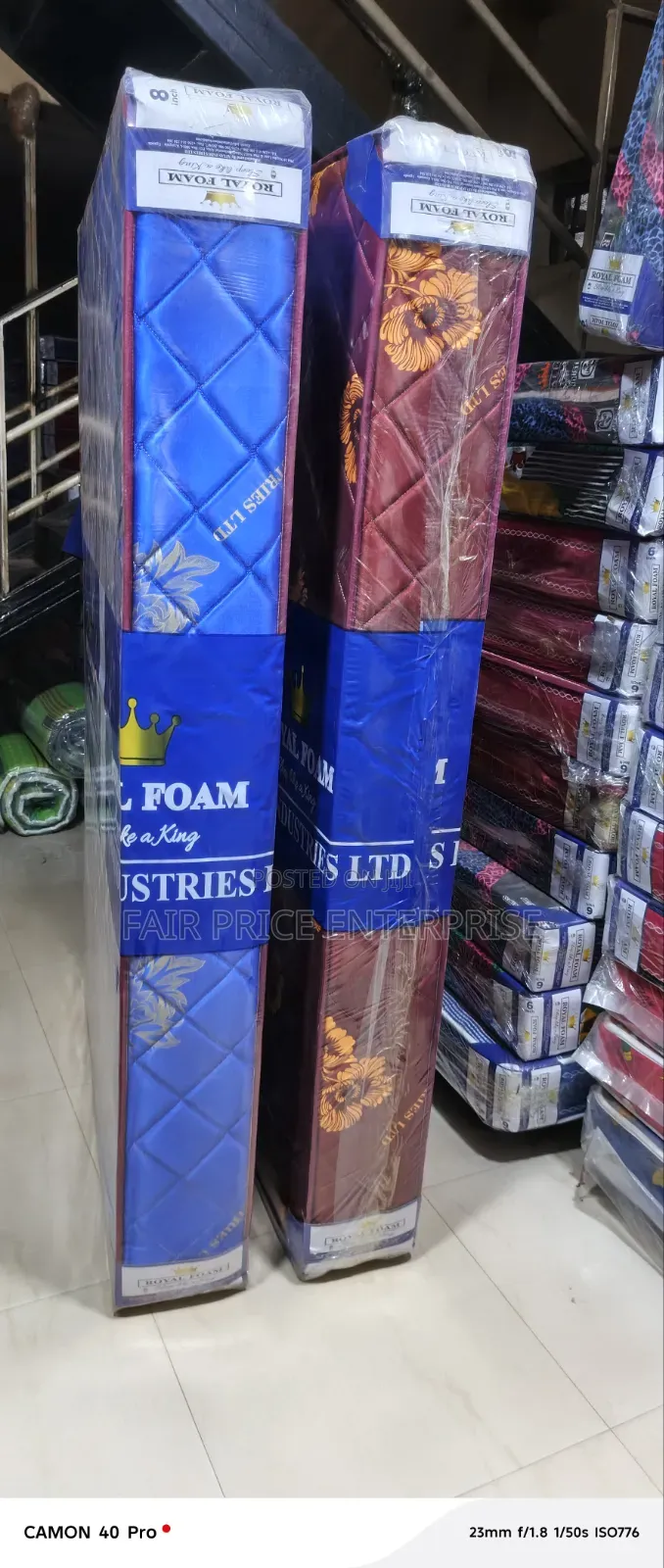 Royalfoam Mattresses 4x6x8 Inches. High Density Mattress