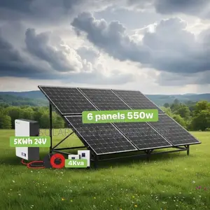 Ultimate 5kwh 24v 200ah Hybrid Solar System -Brand New