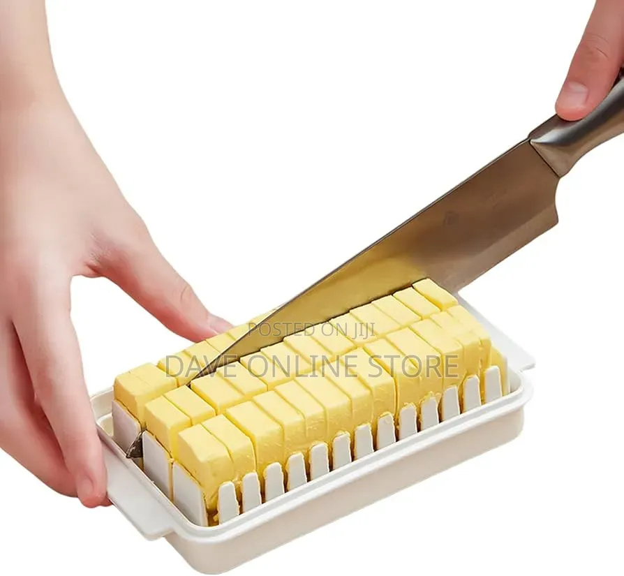 Butter Cutting Box Dish With Lid