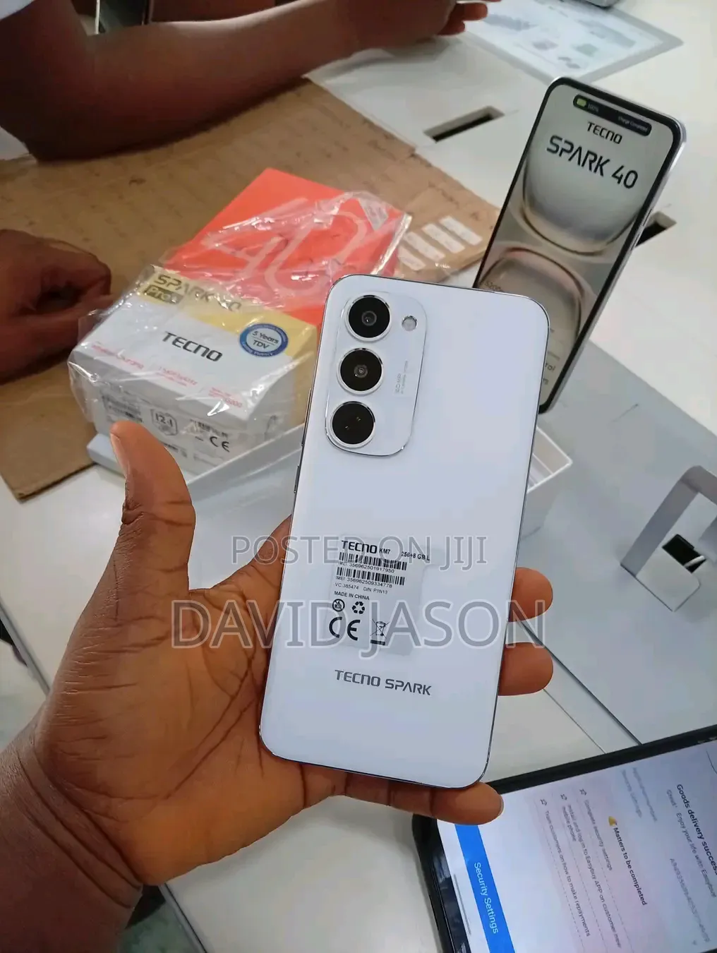 New Tecno Spark 40 Pro+ 256 GB White