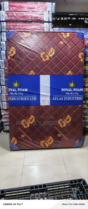 Royalfoam Mattress 5x6x8 Inches. High Density Mattresses