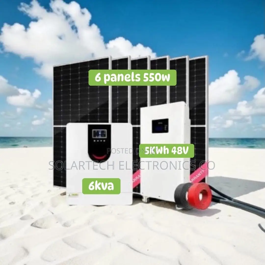 Heavy-Duty 5kwh 48v 100ah Hybrid Solar Package