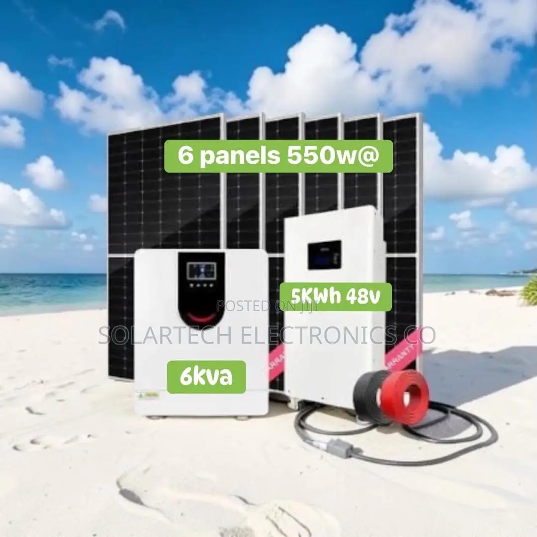 Heavy-Duty 5kwh 48v 100ah Hybrid Solar Package