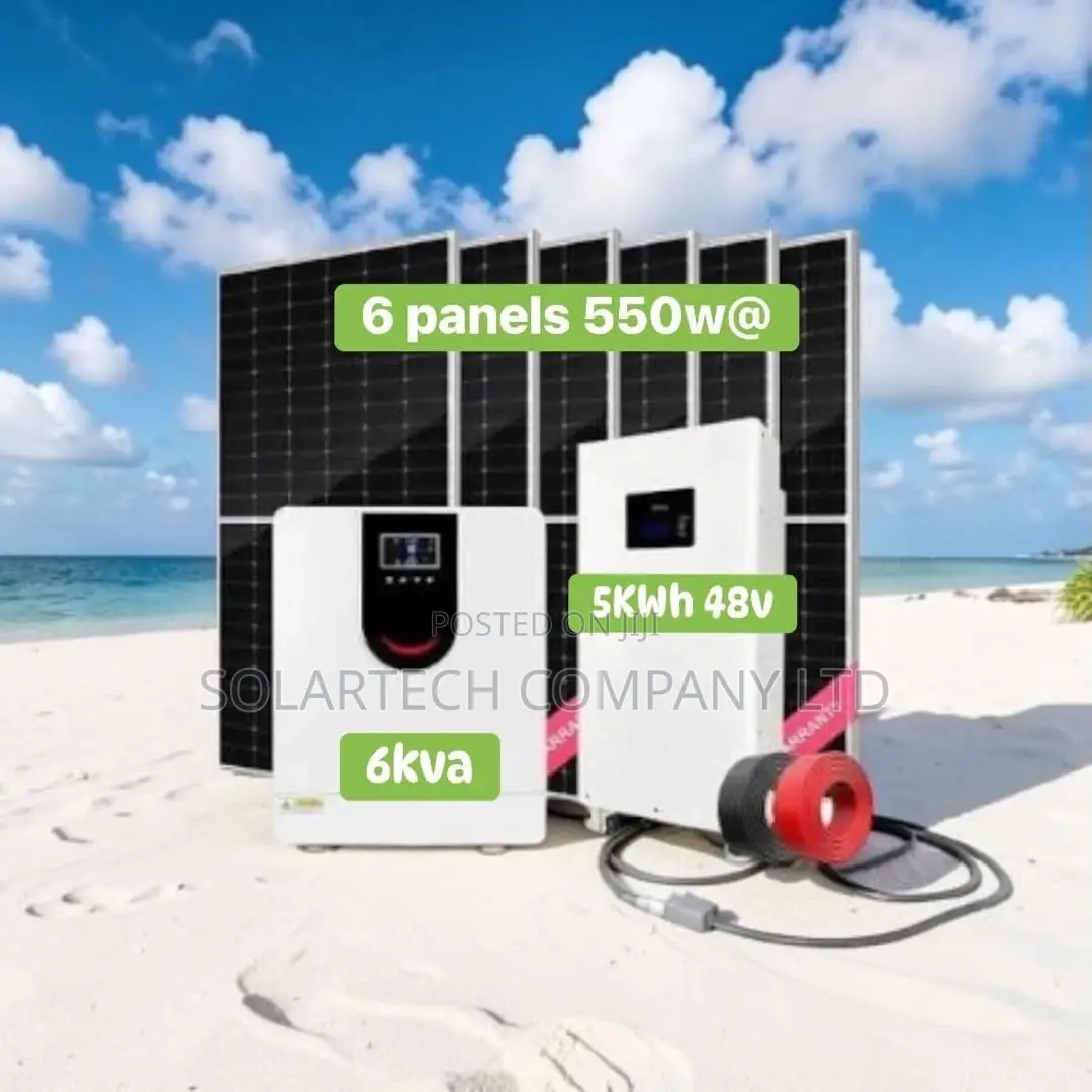Heavy-Duty 5kwh 48v 100ah Hybrid Solar Package