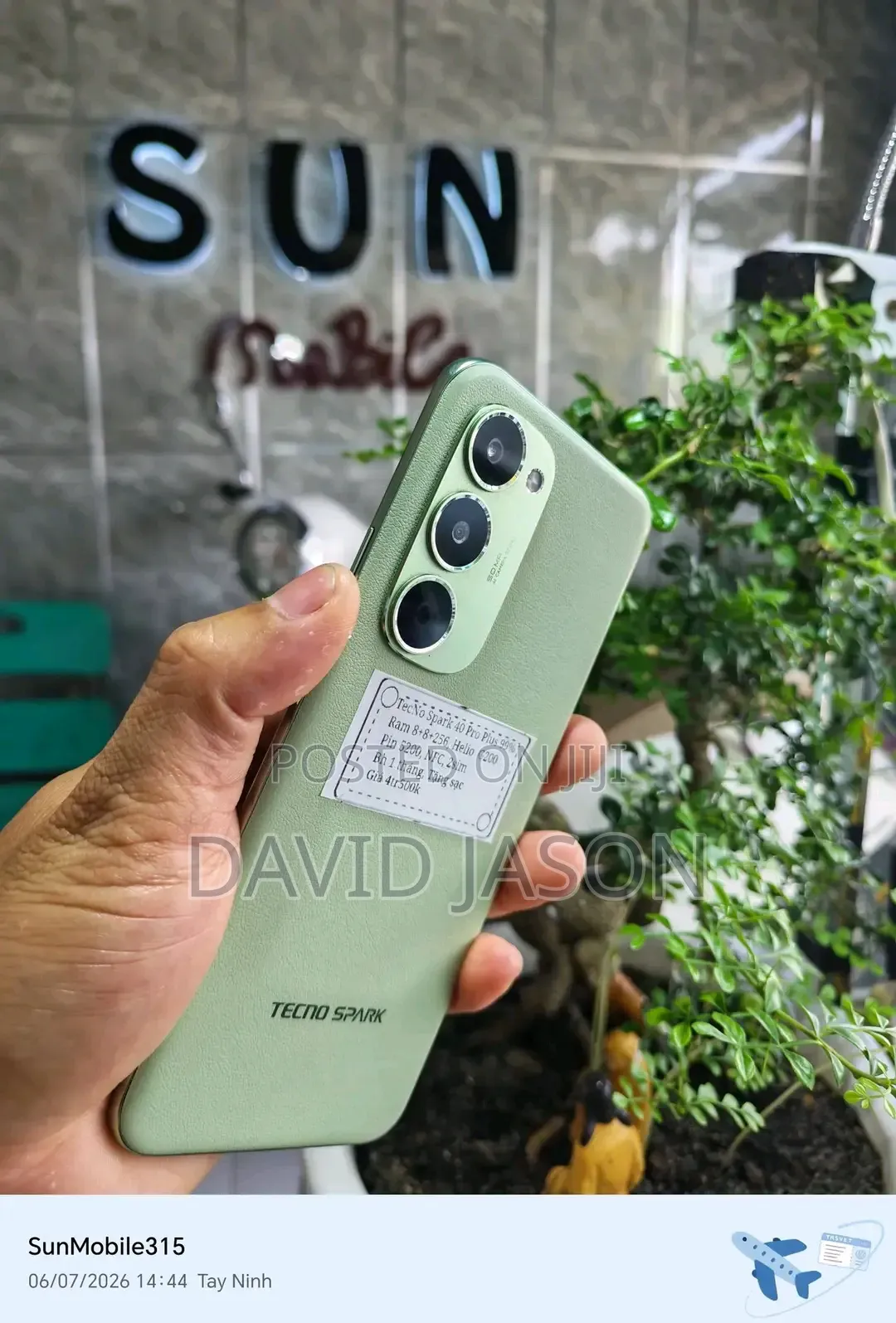 New Tecno Spark 40 Pro+ 256 GB Gold
