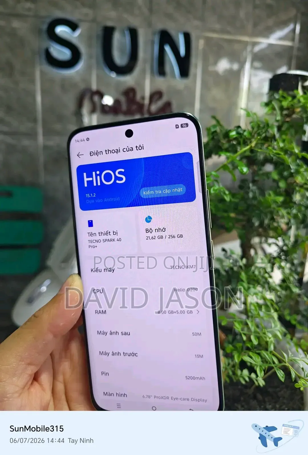 New Tecno Spark 40 Pro+ 256 GB Gray
