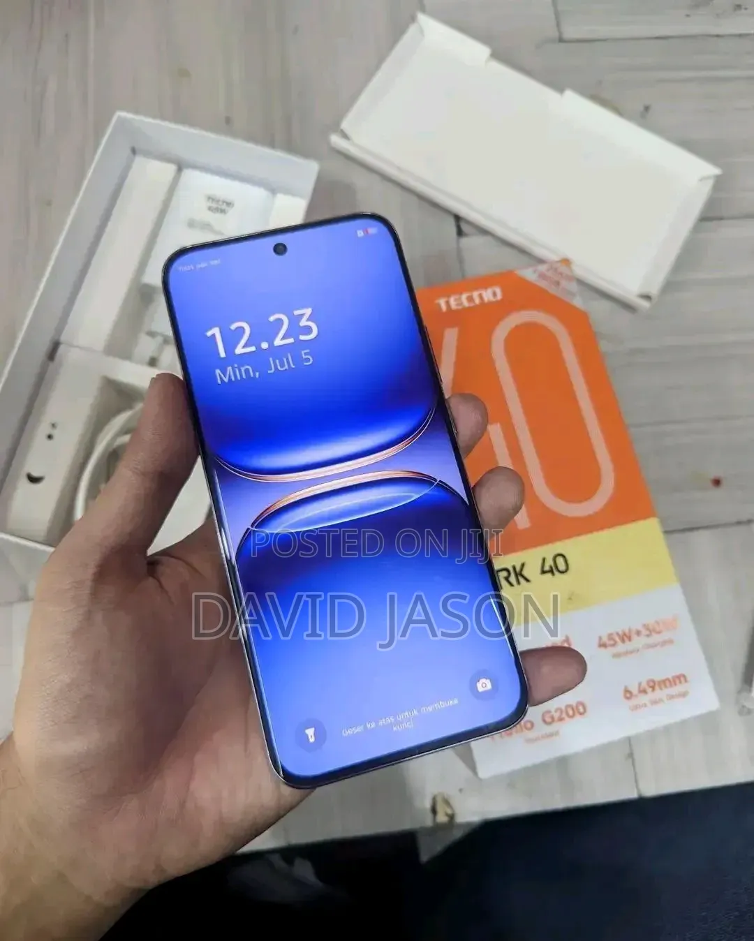 New Tecno Spark 40 Pro+ 256 GB Gray