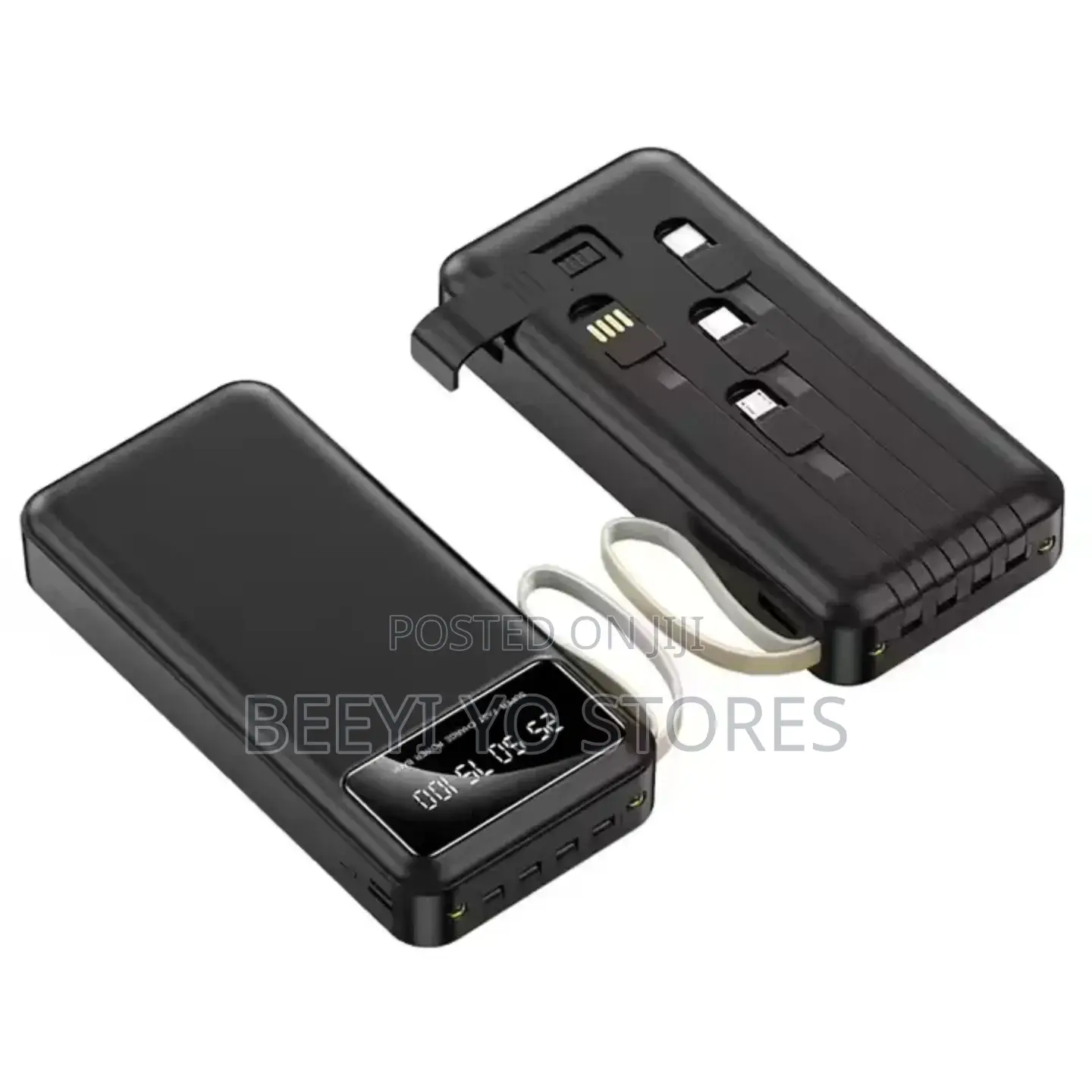 ​Luckiestar 10,000mah Power Bank With Built-in Cables