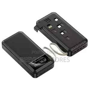 ​Luckiestar 10,000mah Power Bank With Built-in Cables