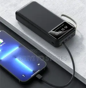​Luckiestar 10,000mah Power Bank With Built-in Cables