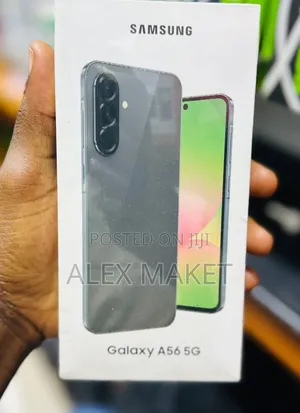 New Samsung Galaxy A56 256 GB Black
