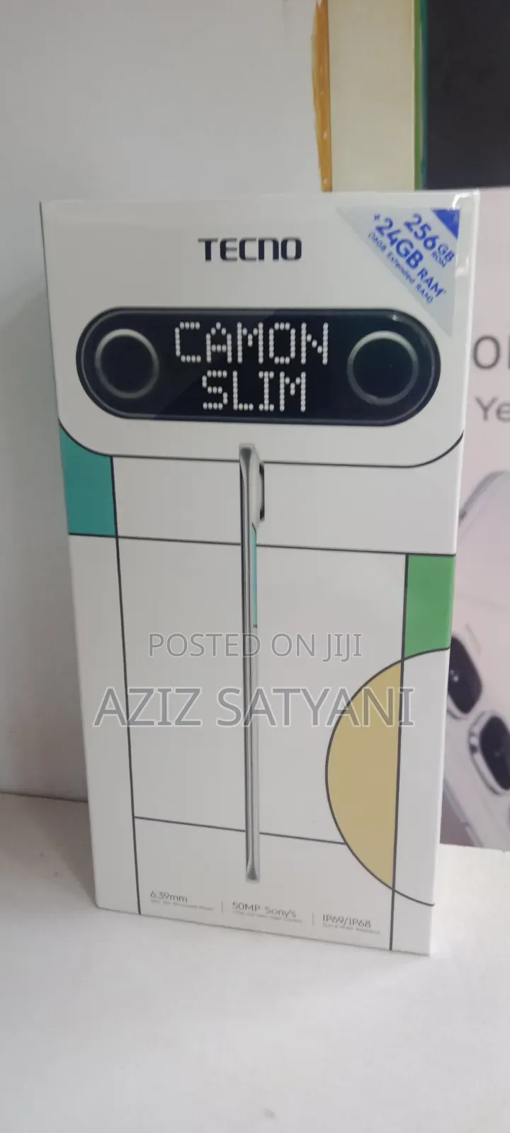 New Tecno Spark Slim 256 GB