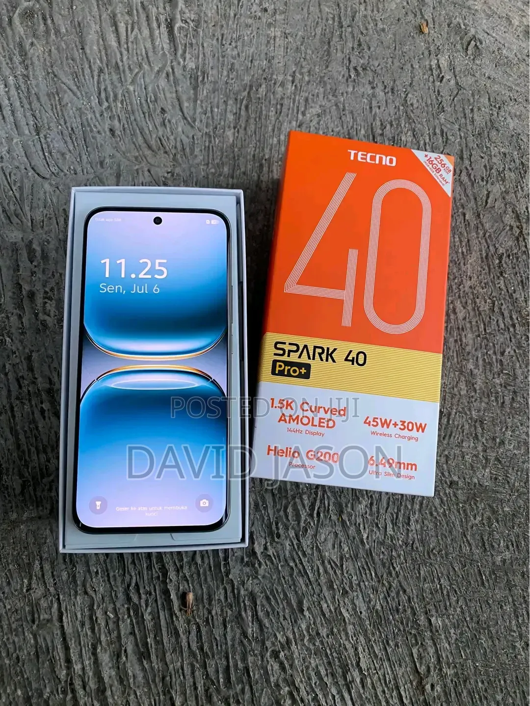 New Tecno Spark 40 Pro+ 256 GB Green