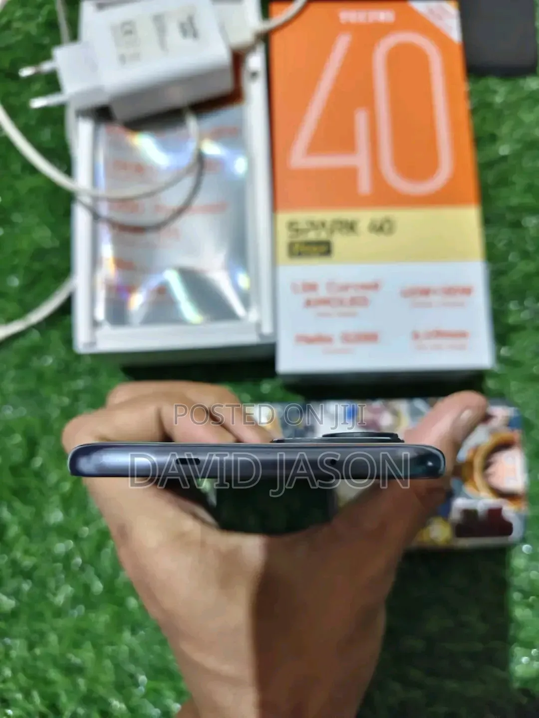 New Tecno Spark 40 Pro+ 256 GB Black