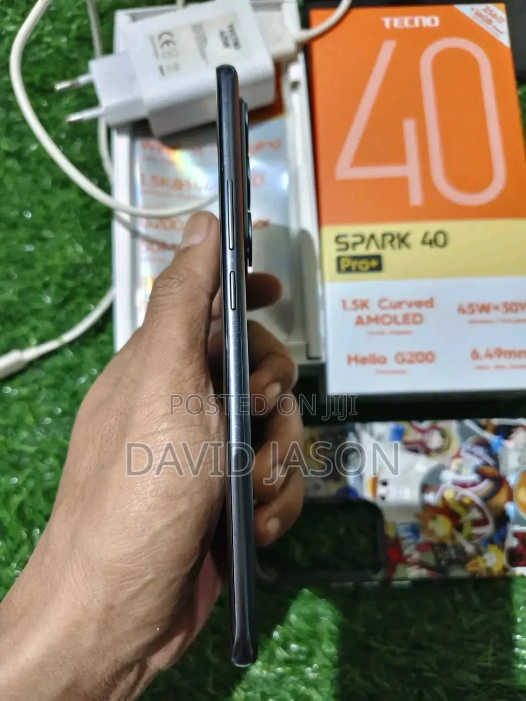 New Tecno Spark 40 Pro+ 256 GB Black