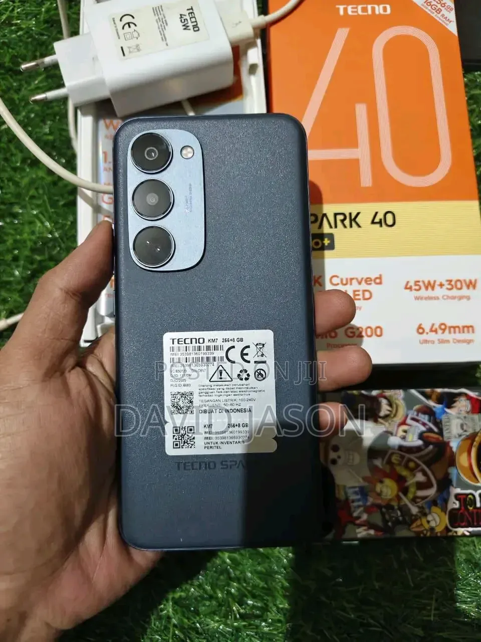 New Tecno Spark 40 Pro+ 256 GB Black