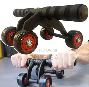 4 Wheel Ab Roller Wheel Toner Exercise Equipment