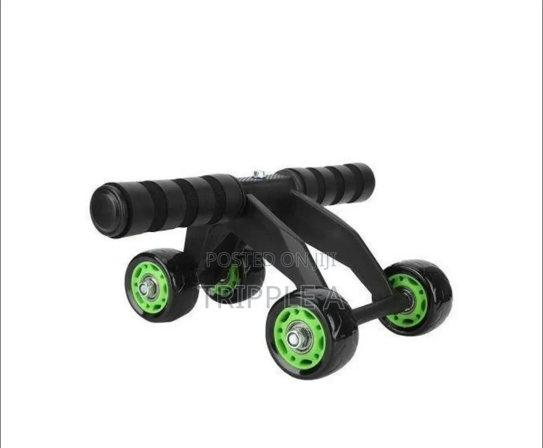4 Wheel Ab Roller Wheel Toner Exercise Equipment