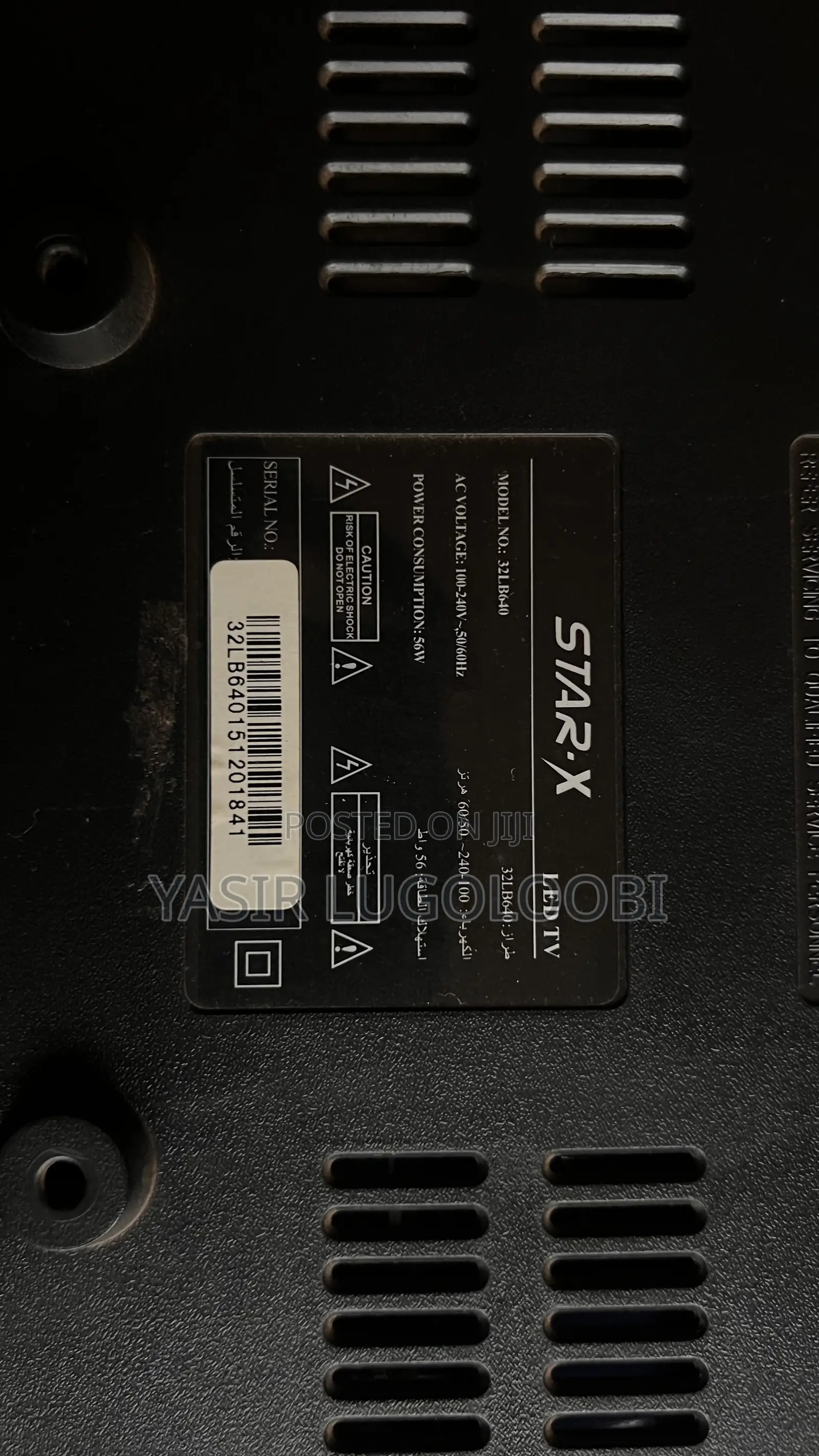 Star X 32” Digital Tv