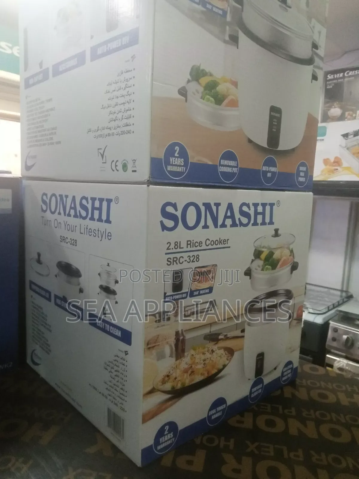 Sonachi Rice Cooker 2.8liters
