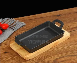 Cast Iron Rectangular Grill Pan
