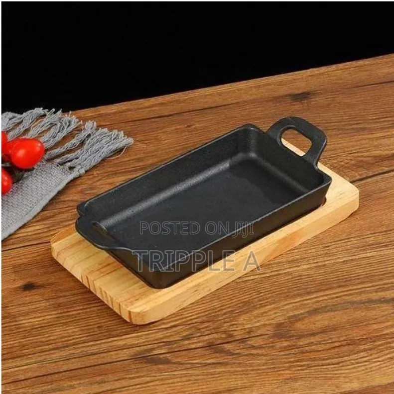 Cast Iron Rectangular Grill Pan
