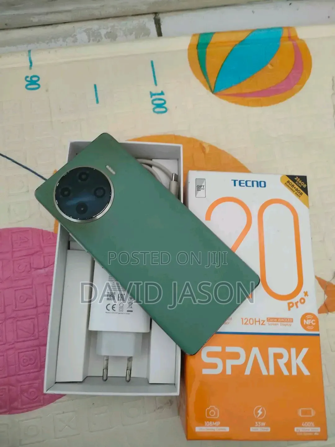 New Tecno Spark 20 Pro Plus 256 GB Green