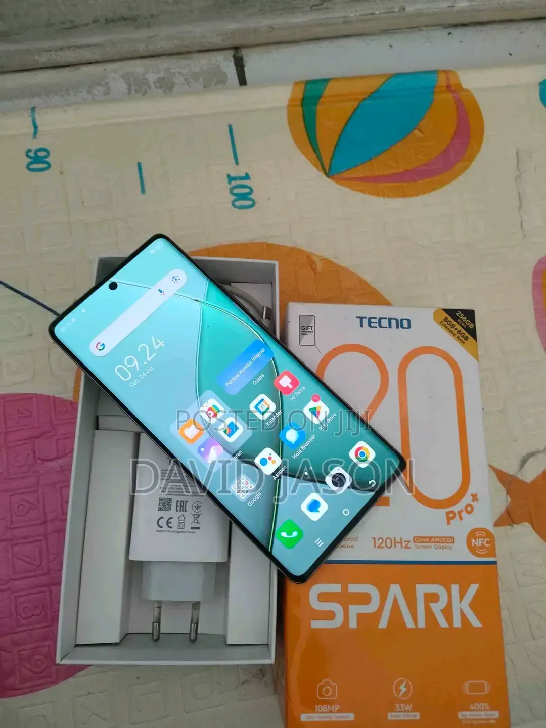 New Tecno Spark 20 Pro Plus 256 GB Green