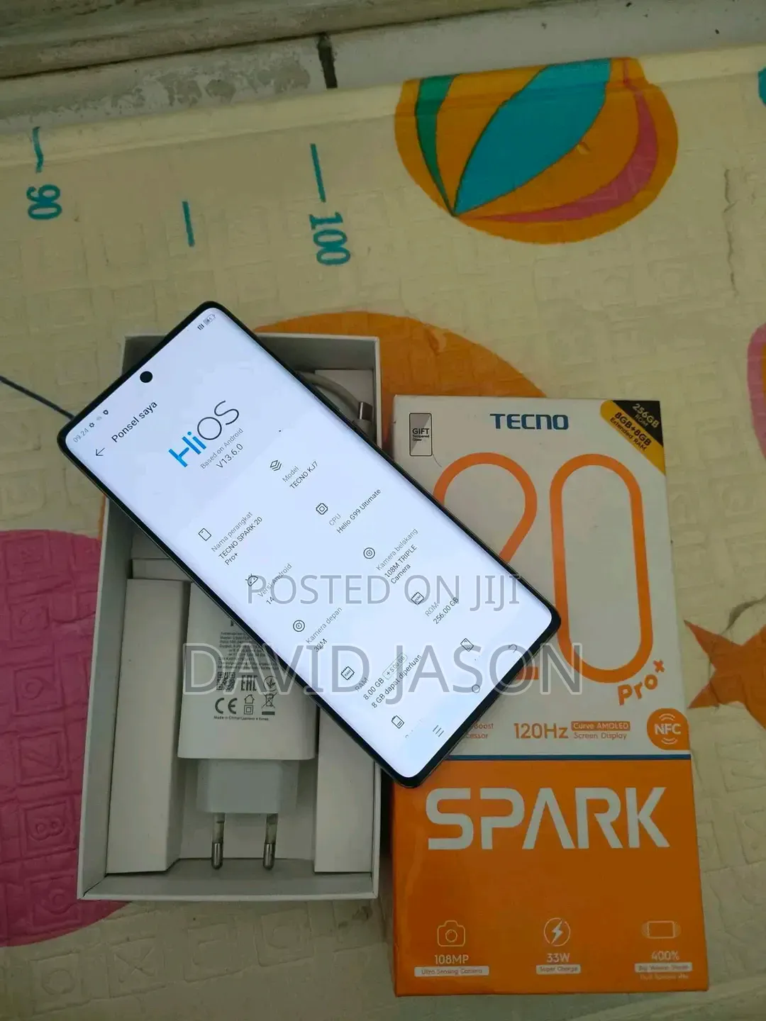New Tecno Spark 20 Pro Plus 256 GB Green