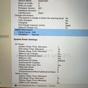 Laptop Apple MacBook Pro 2017 8GB Intel Core i5 SSD 256GB