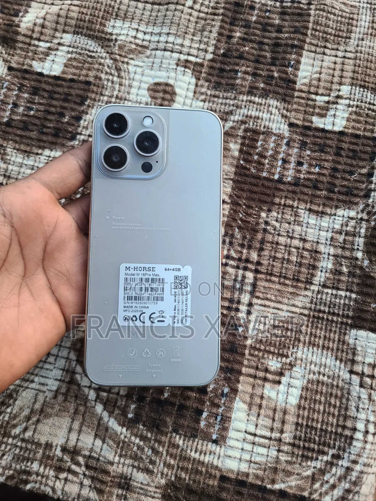 M-Horse Butterfly 3 64 GB Gray