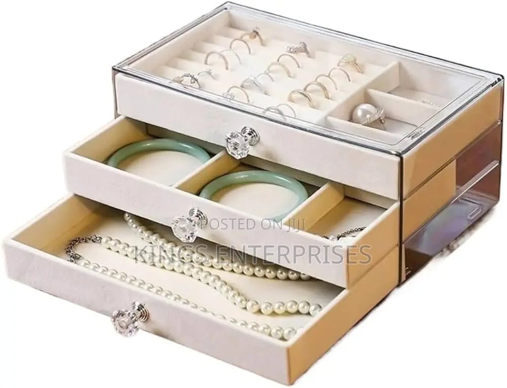 Multi-Layer Portable Jewelry Box