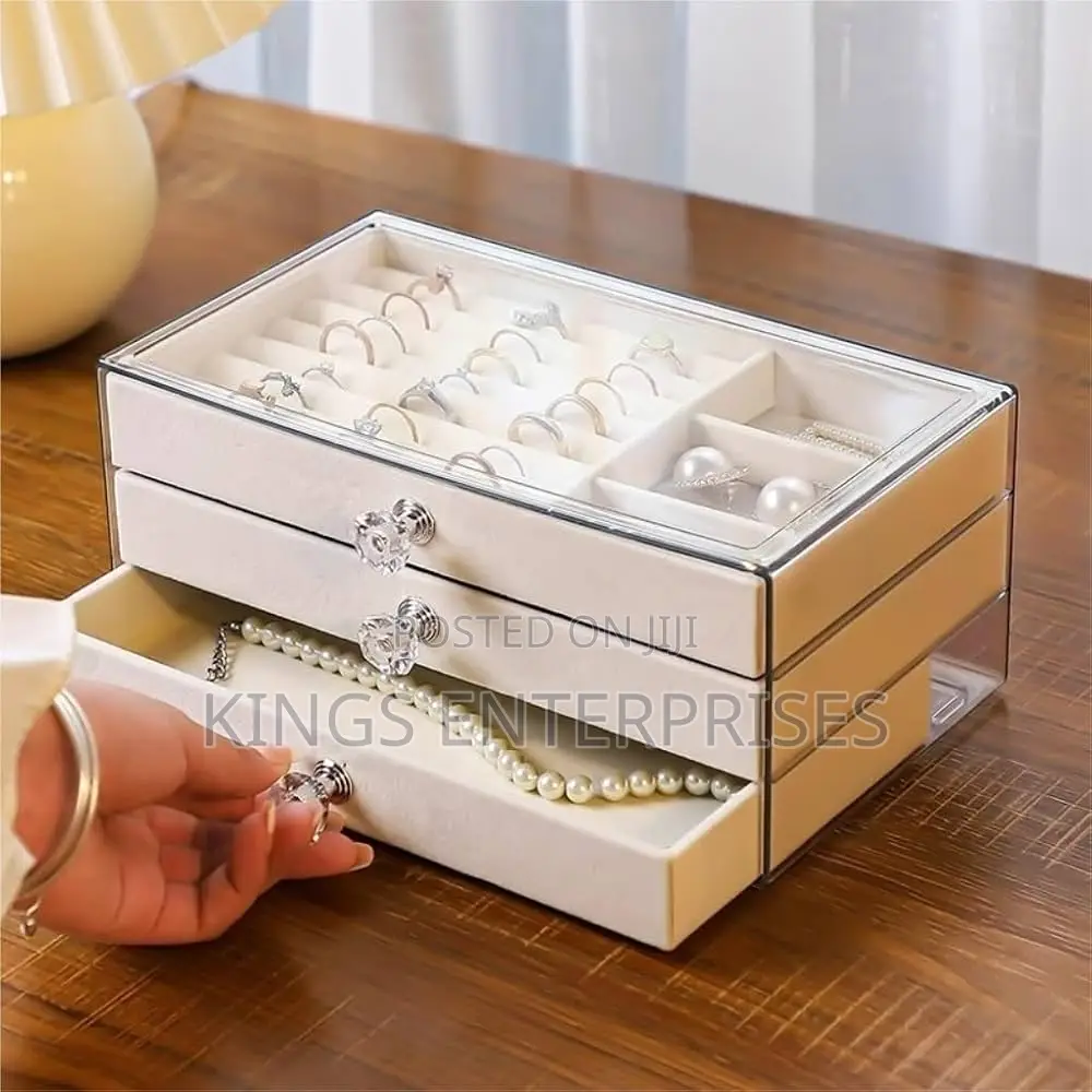 Multi-Layer Portable Jewelry Box