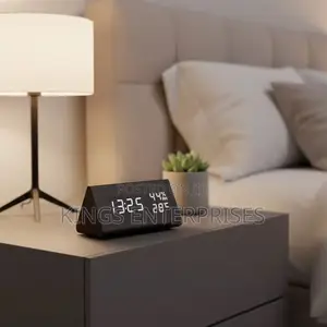 Wooden Desktop Alarm Clock